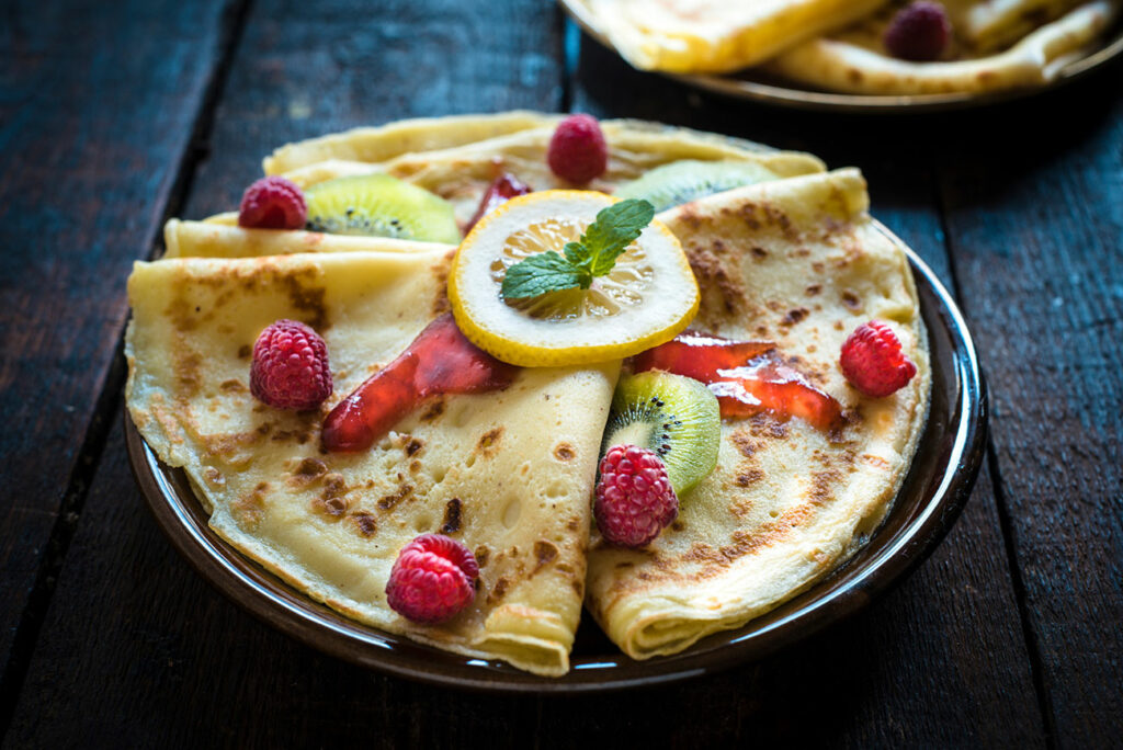 Crêpes à la Frangipane