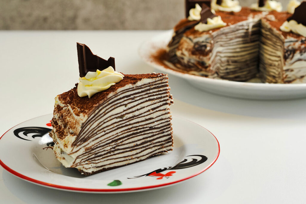 Gâteau de Crêpes Crémeux