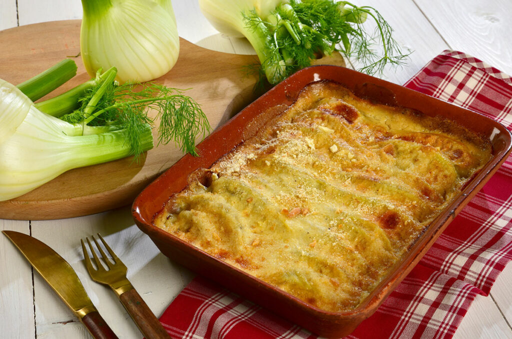 Gratin de Fenouil au Four