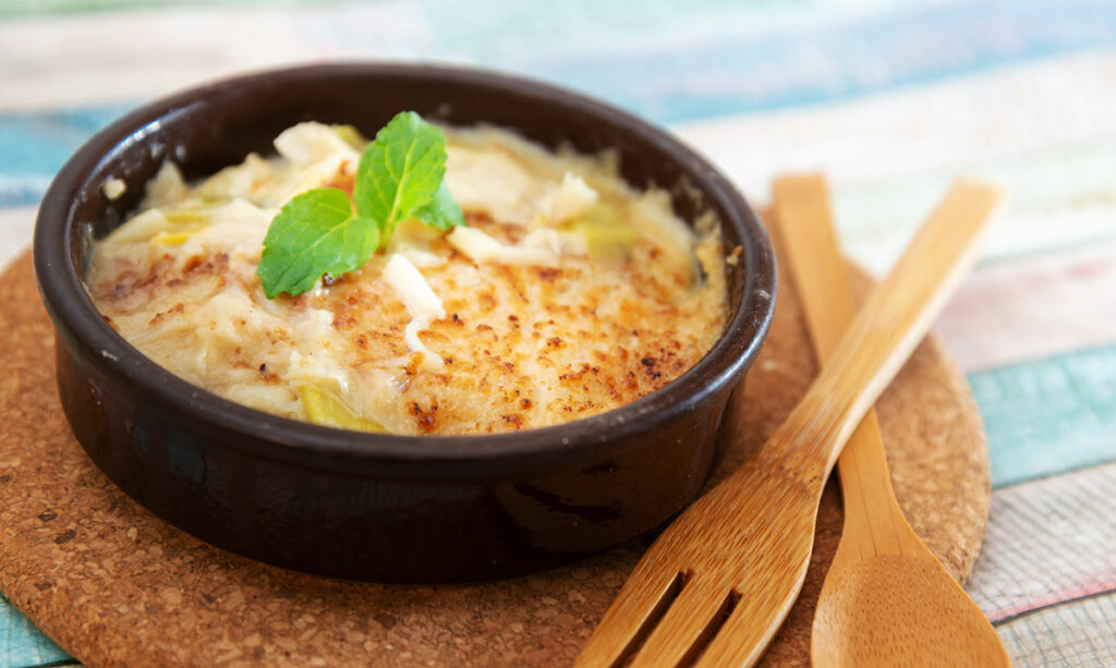 Gratin de Poireaux Express