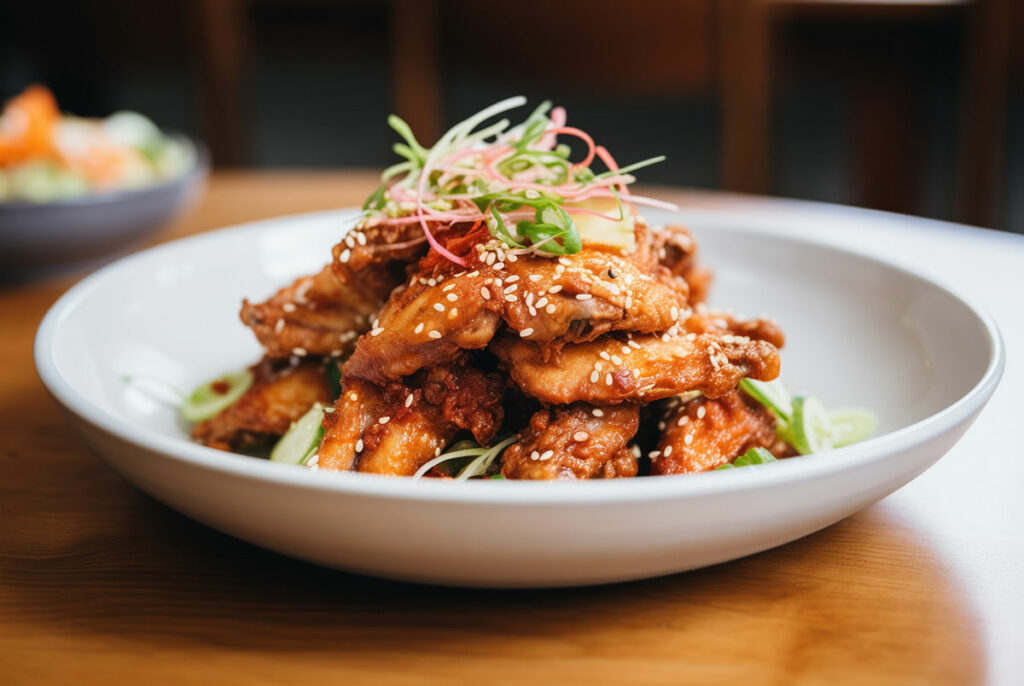 ailes de poulet caramélisées