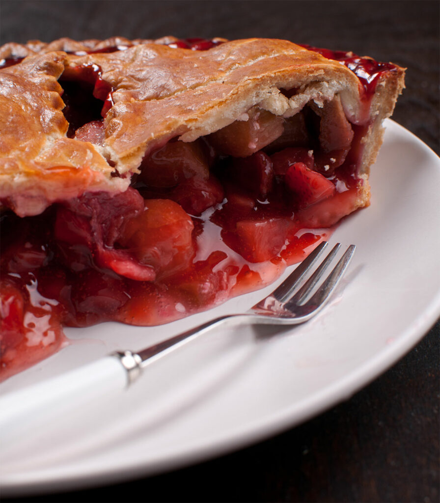 Clafoutis de Rhubarbe Original