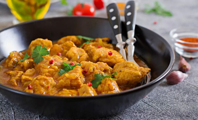 Curry de Poulet Printanier Légumes