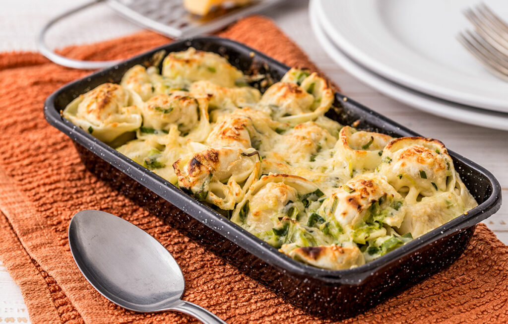 gratin viande crème poireaux