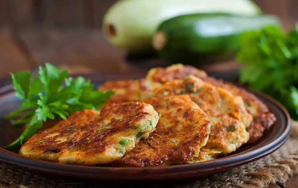 Galettes Courgettes Fromage chèvre