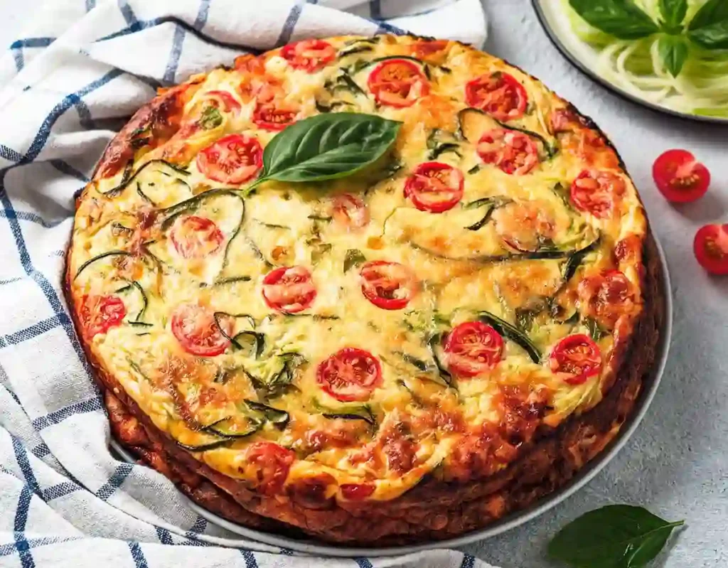 Tarte aux légumes de printemps