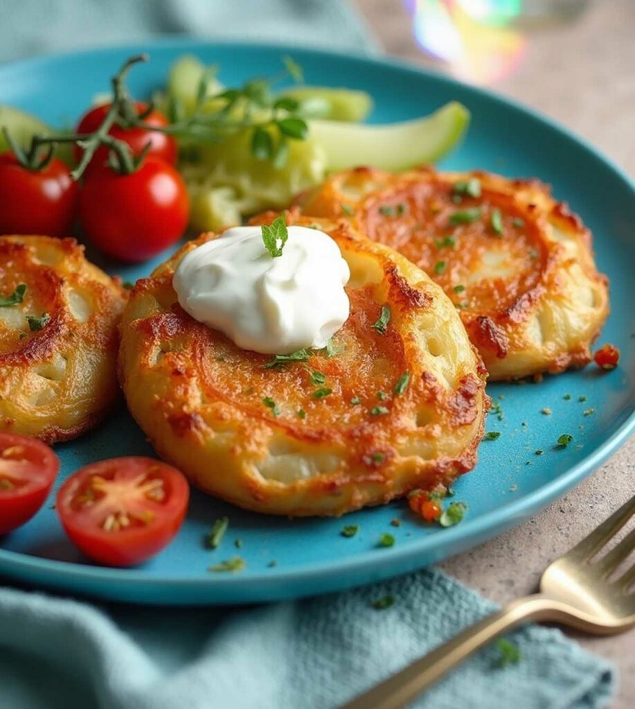 Galettes de Pomme de Terre et Carottes légères