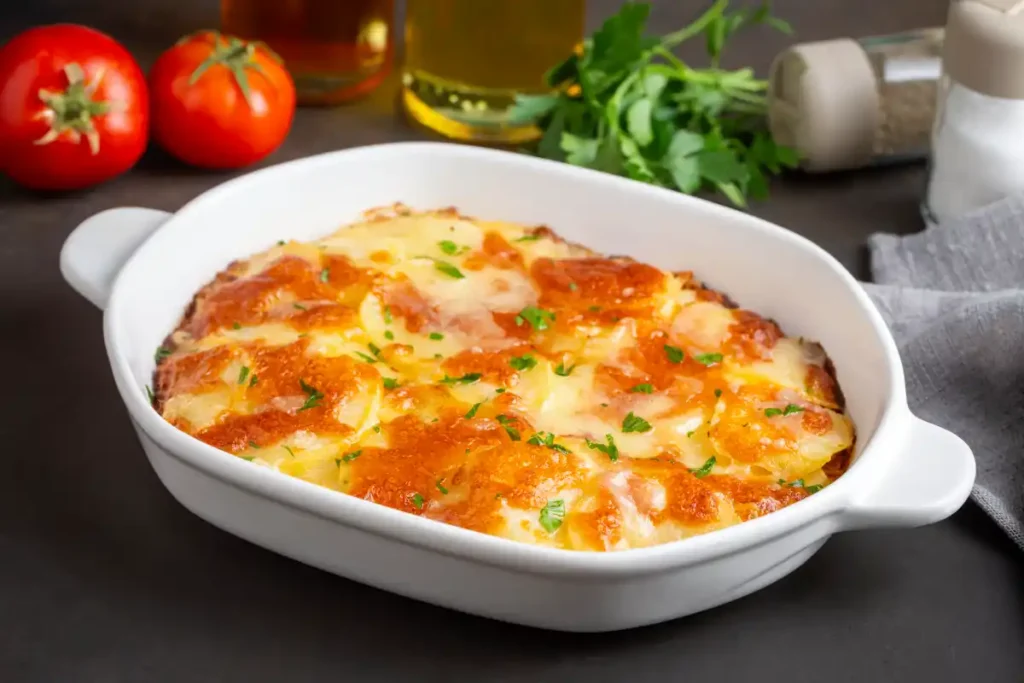 Pommes de terre parmigiana